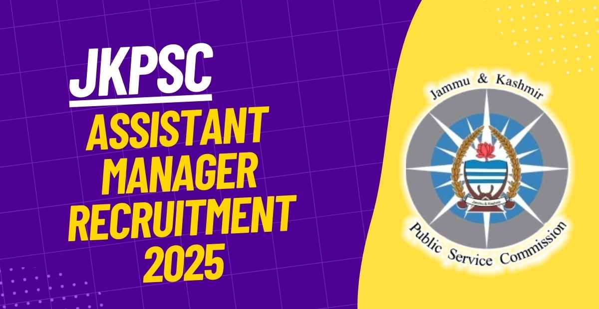 JKPSC Assistant Manager Recruitment 2025