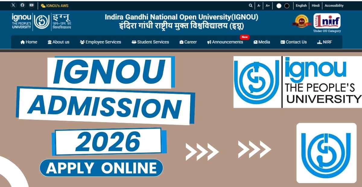 IGNOU Admission 2026