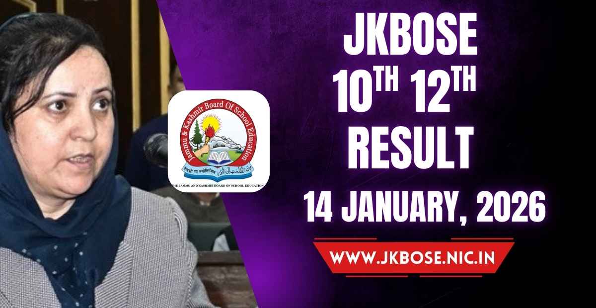 JKBOSE 10th, 12th Result 2025