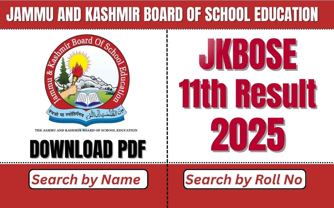 JKBOSE 11th Result 2025