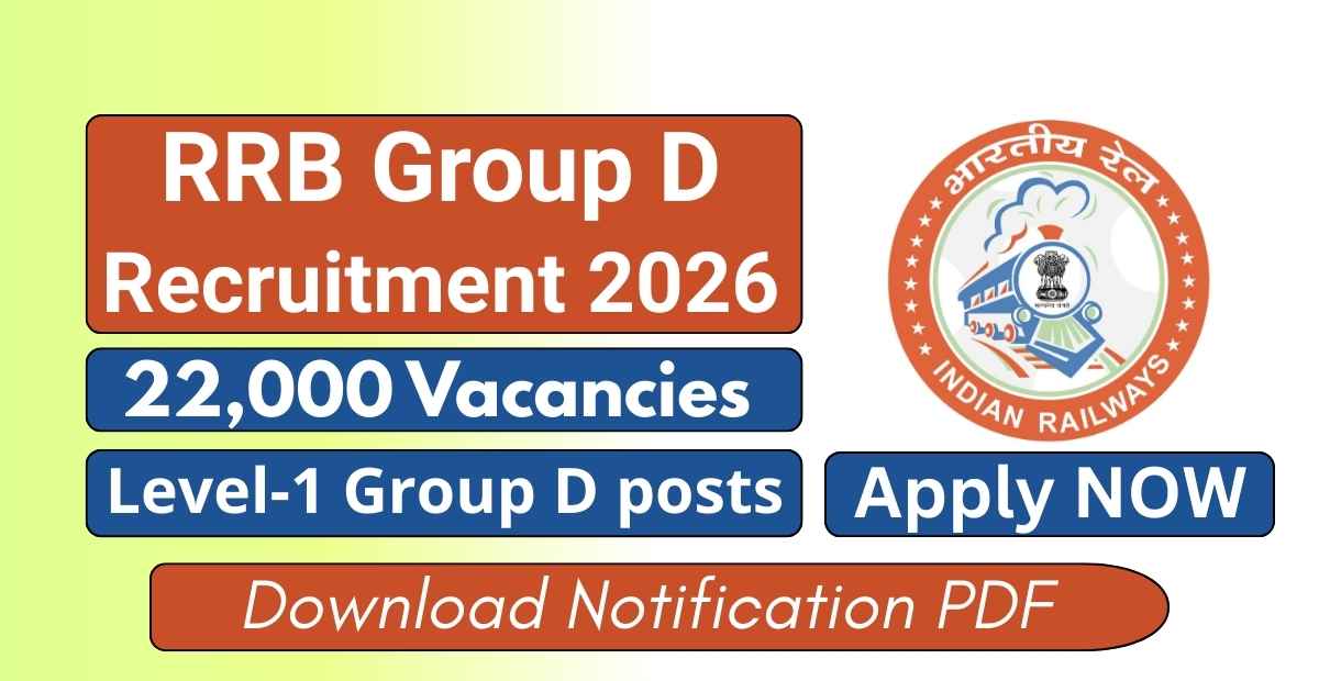 RRB Group D Recruitment 2026