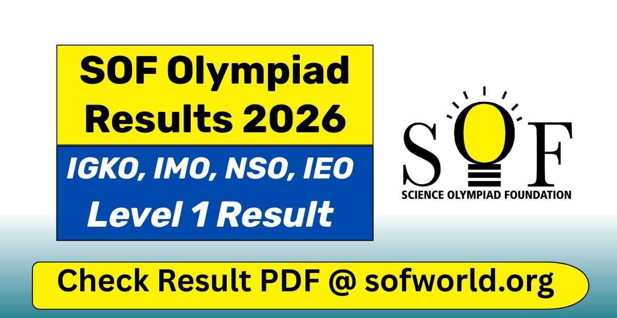 SOF Olympiad Results 2026